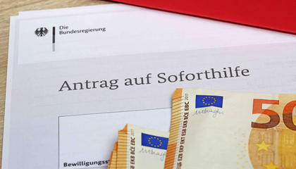 Soforthilfe von 5.000 € bis 30.000 €